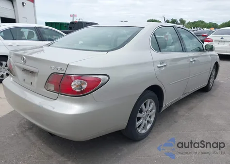 2004 Lexus Es 330 from USA, damaged, VIN JTHBA30G845007127